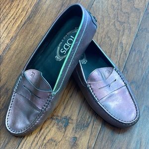 Tod's Leather driving moccasin